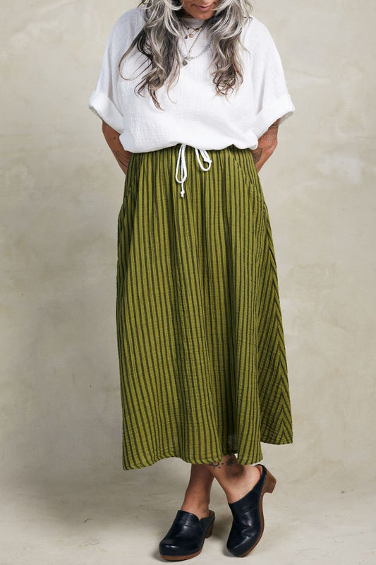 Fawn Stripe Skirt