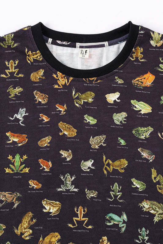 Frog/Bug/Fish Patchwork Tommy Tee