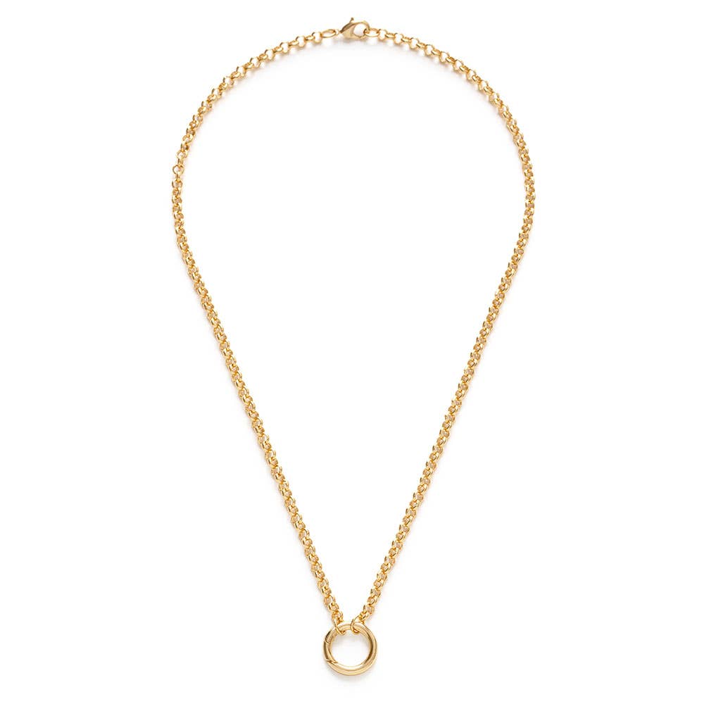 ROLO Chain with Charm Holder Necklace*