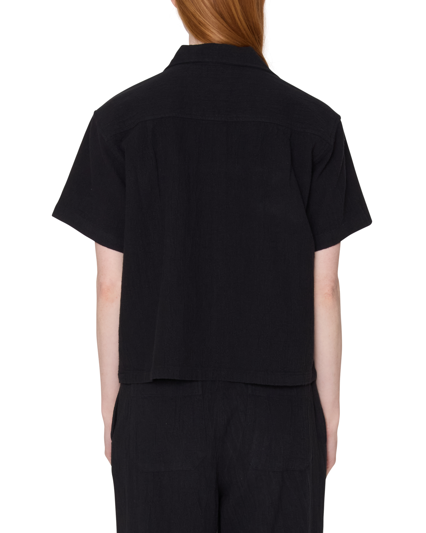 Roses Embellished Short Sleeve Shirt