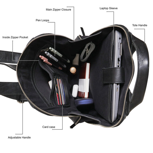 Moore Leather Backpack