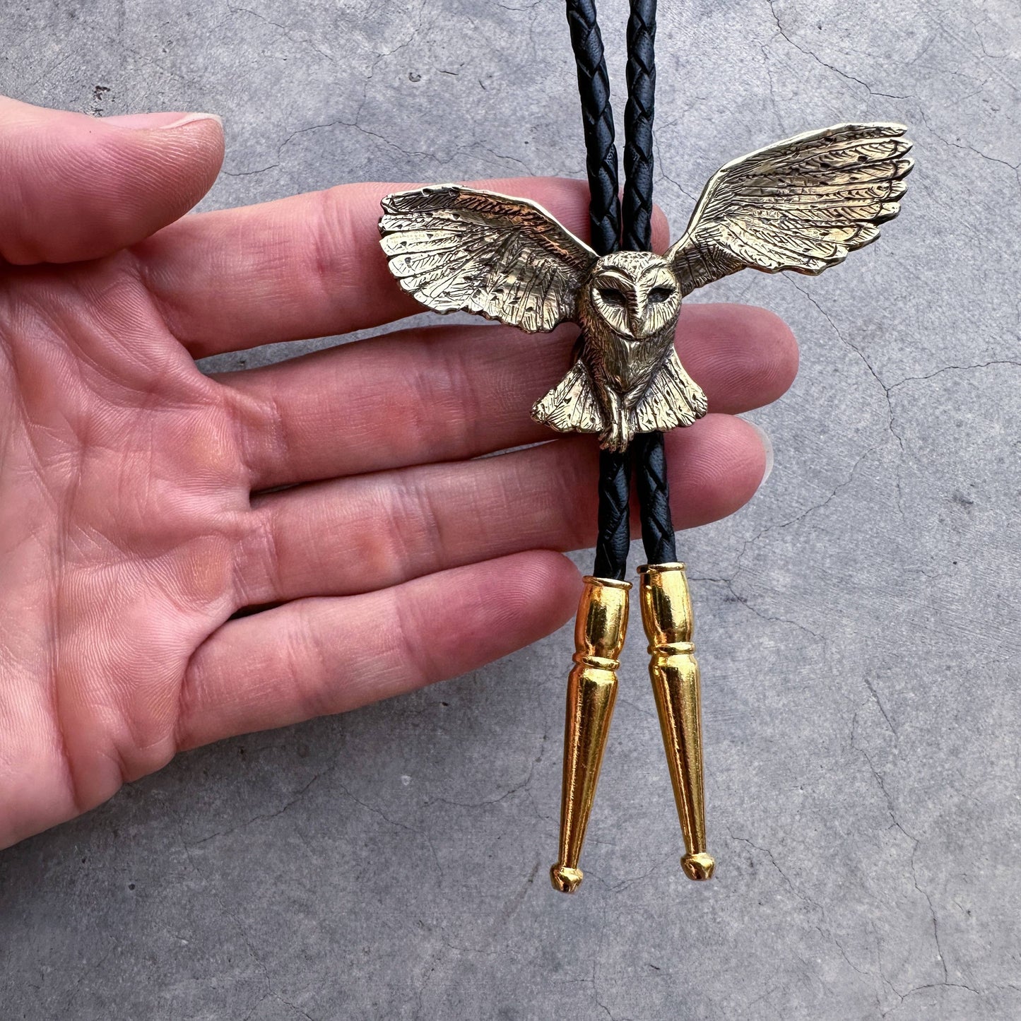 Owl Bolo Tie