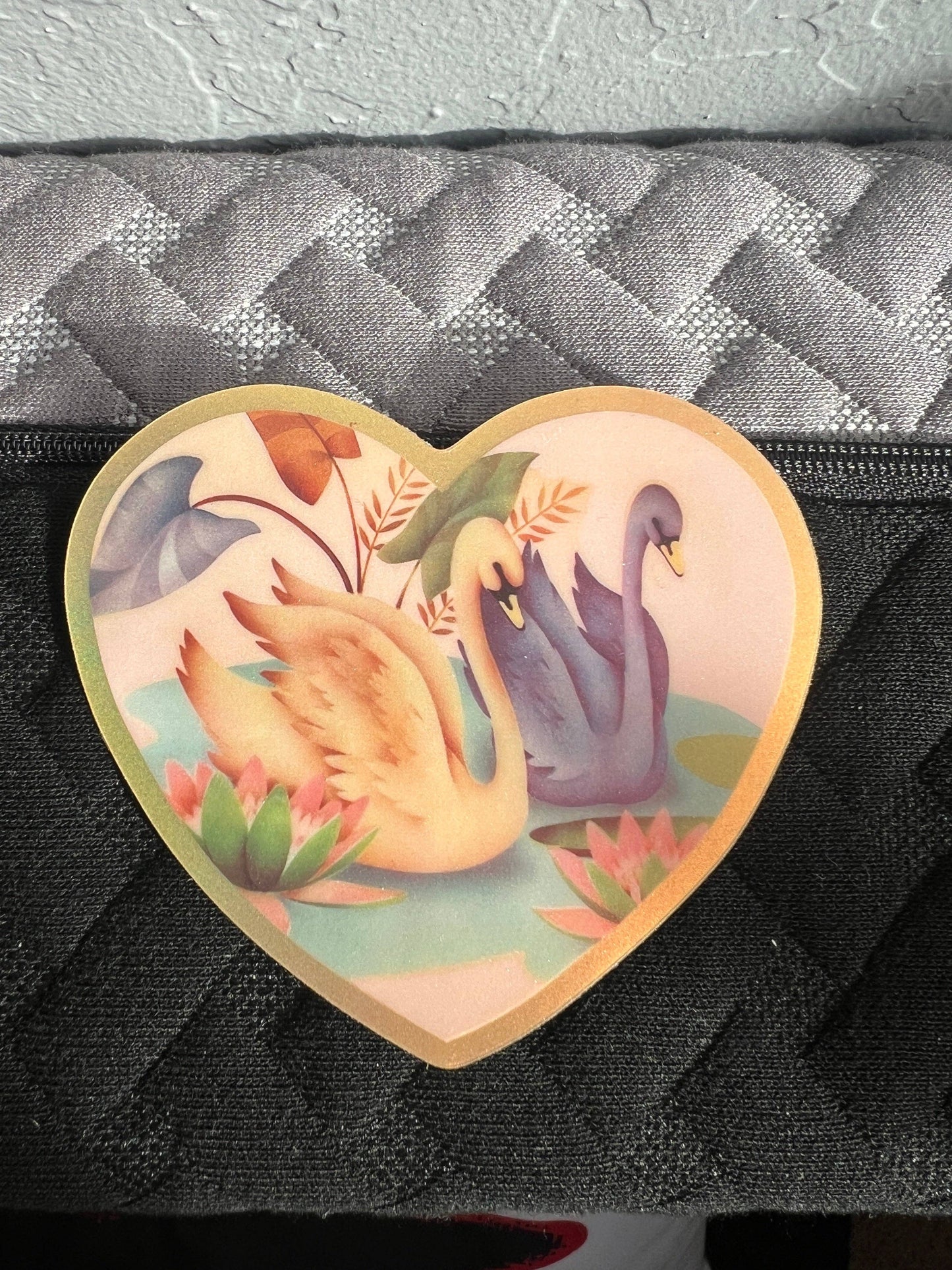 Swan Friends Sticker
