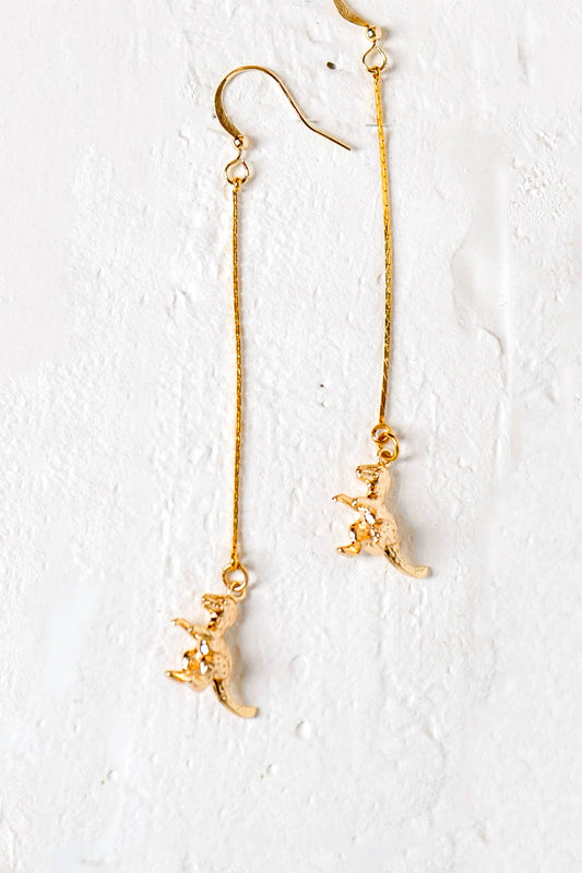 Dino-mite T Rex Earring