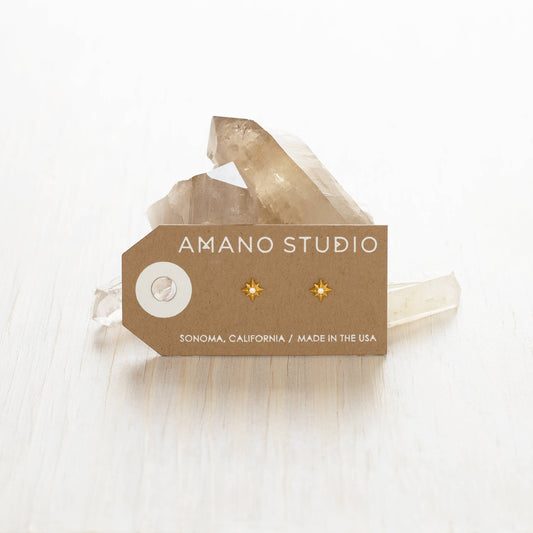 Tiny VENUS Star Stud Earrings*