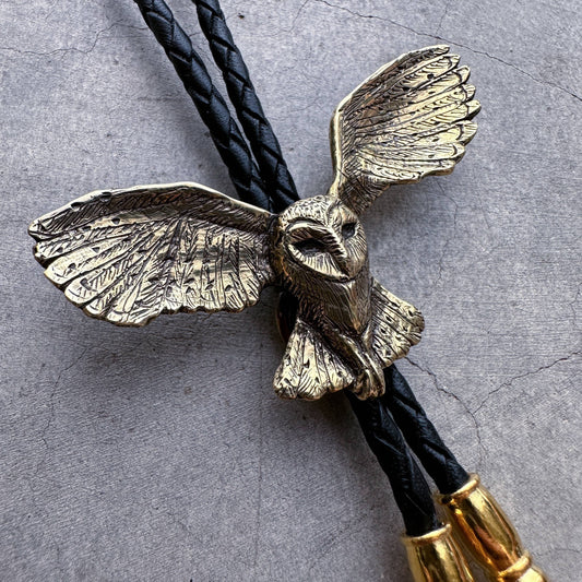 Owl Bolo Tie