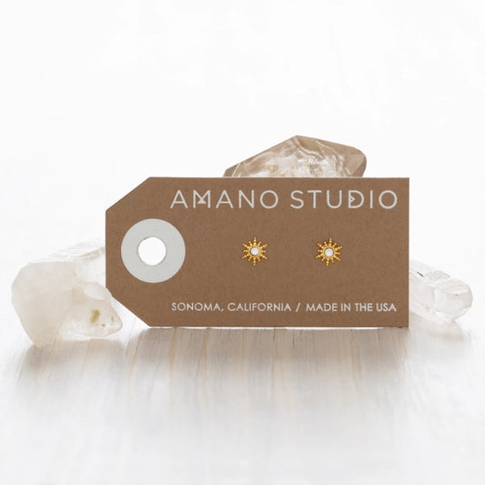 Starburst Stud Earrings