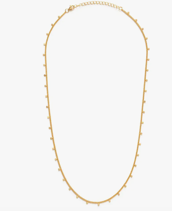 Tiny Dot Chain Necklace*