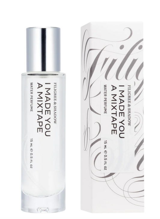 I MADE YOU A MIXTAPE Water Perfume by Filigree & Shadow