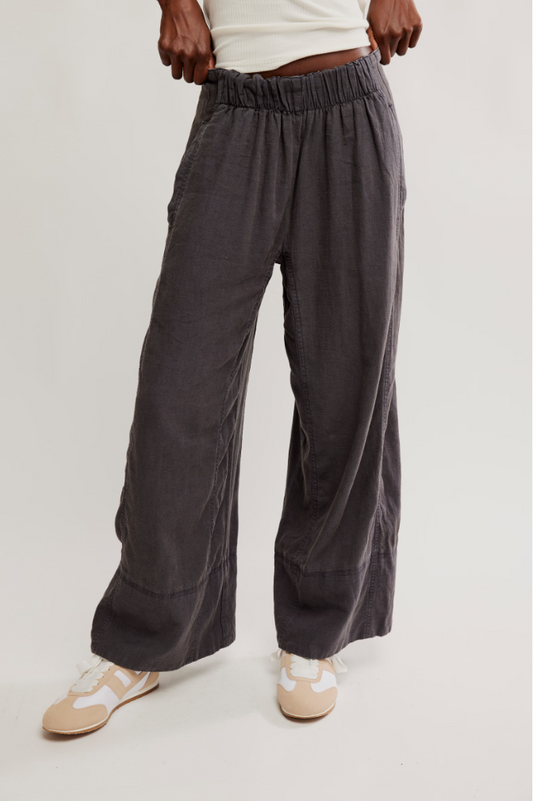 Days End Linen Pull on Pants