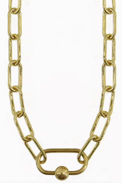 Carabiner Chain Necklace