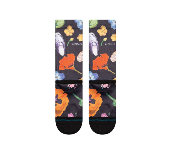 Lucias Floral Crew Socks