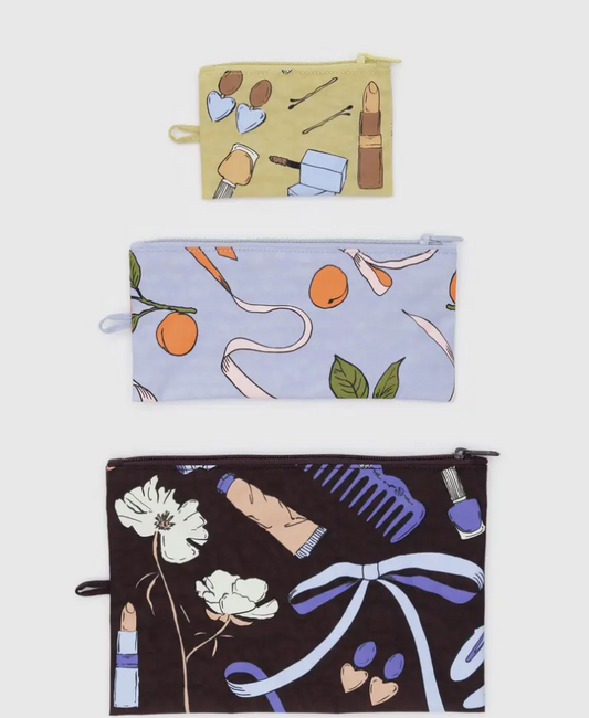 Baggu Flat Pouch Set*