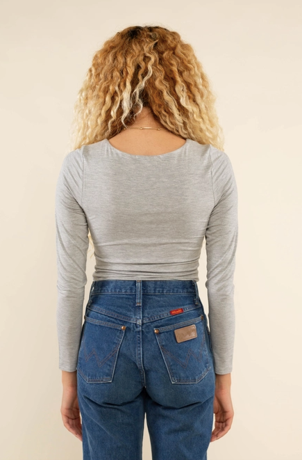 Otto U-Neck Long Sleeve Bodysuit