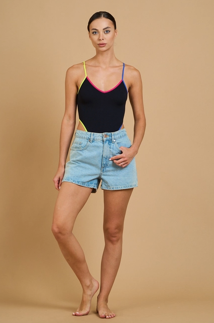 Contractually Contrasted Bodysuit SALE