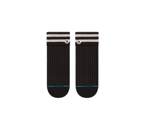 Roll Cuff Quarter Socks