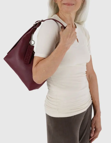 Baggu Mini Recycled Leather Shoulder Bag
