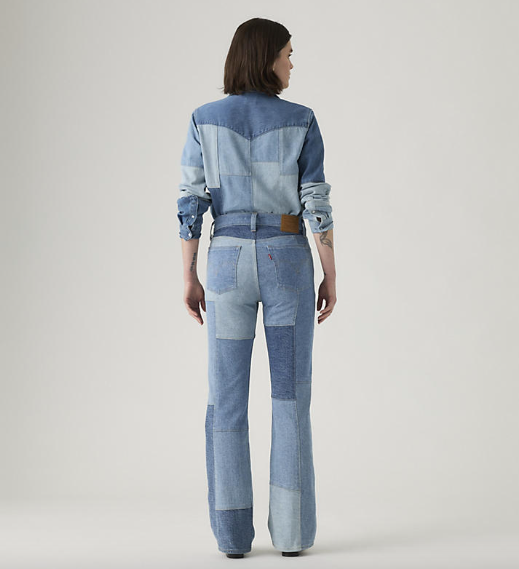 Levi's Wedgie PATCHWORK Bootcut Jean