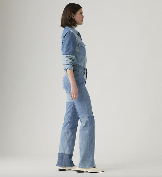 Levi's Wedgie PATCHWORK Bootcut Jean