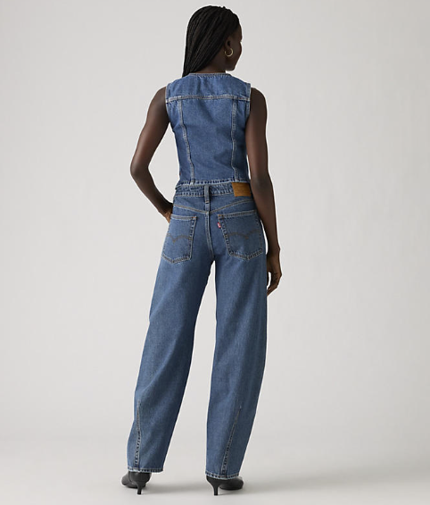 Levi's Baggy Dad Barrel Saddle Back Jeans