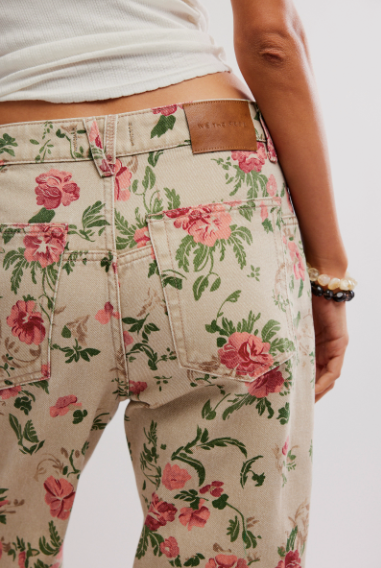 Deep Trance Dropped Boyfriend Jeans SALE