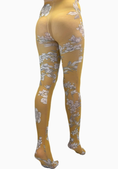 Jasmine Printed Tights
