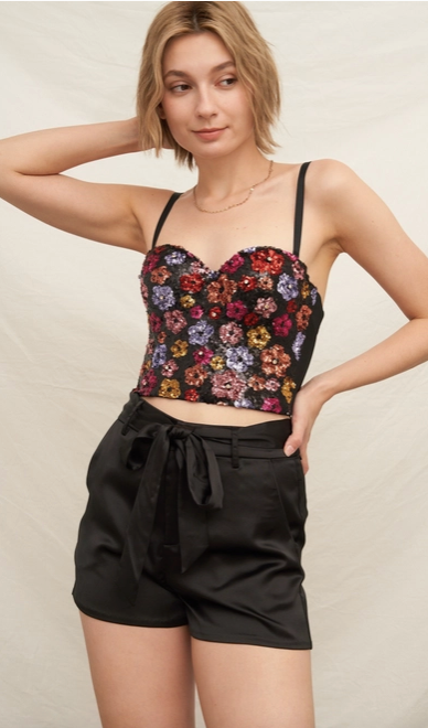 Champagne Dreams Bustier Top