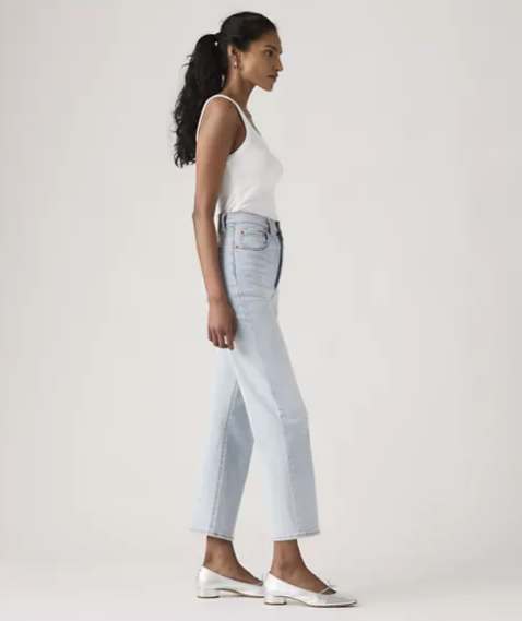 Levi's Ribcage Straight Ankle Jeans-Rigid Fit*