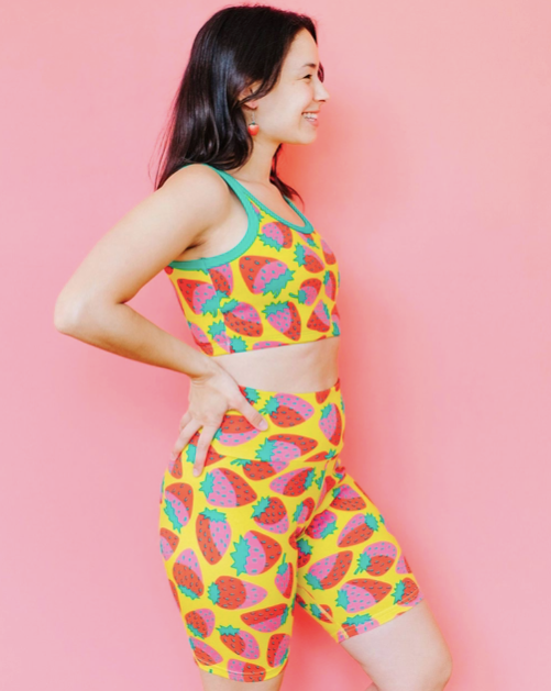 Thunder High Rise Bike Shorts