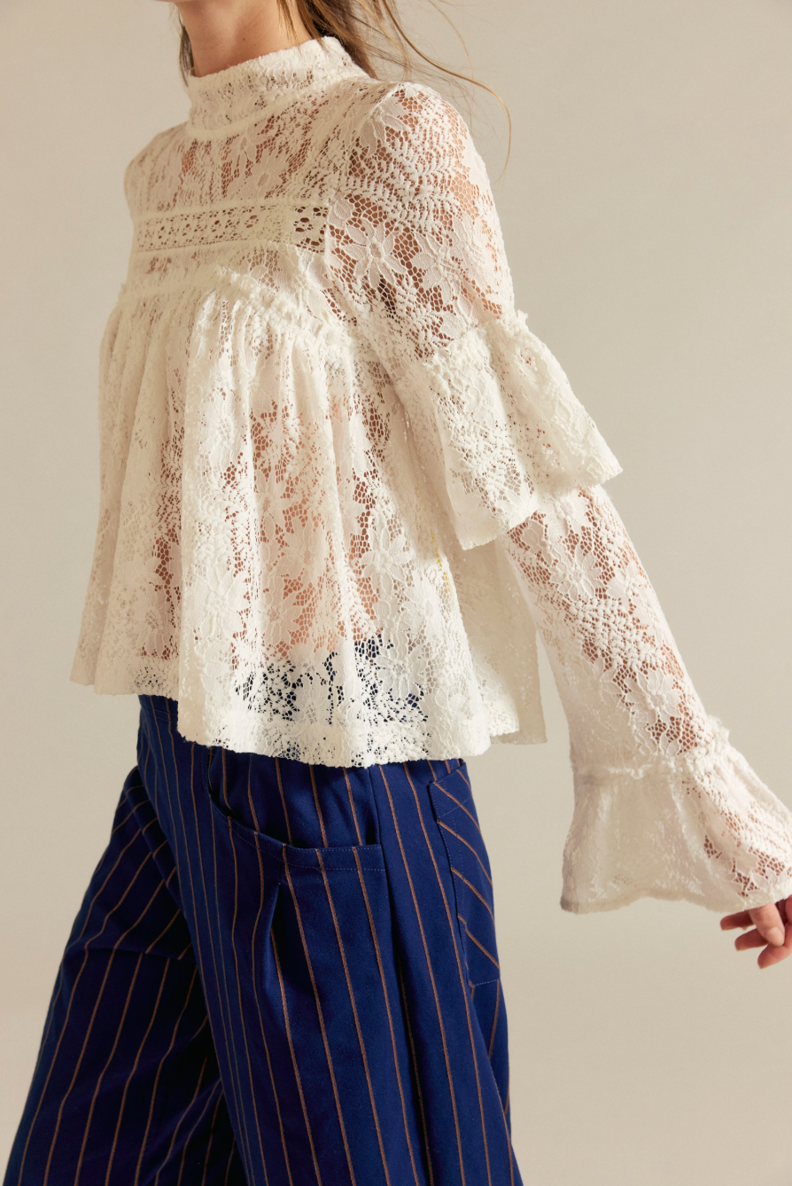 Lilabeth Lace Top