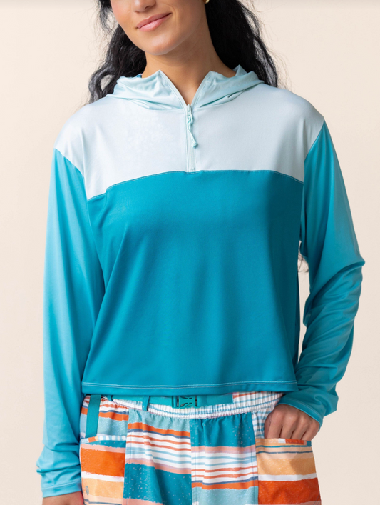 Quarter Zip Sunshade