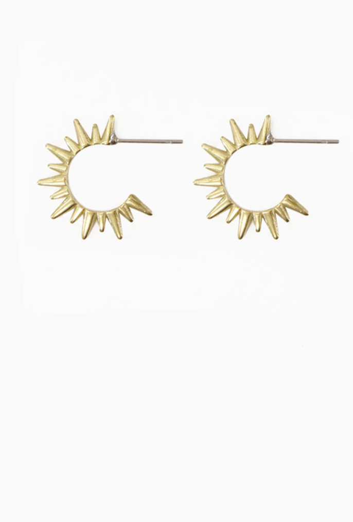 Sun Spike Hoops