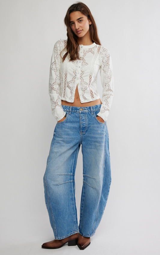 Good Luck Barrel Jeans