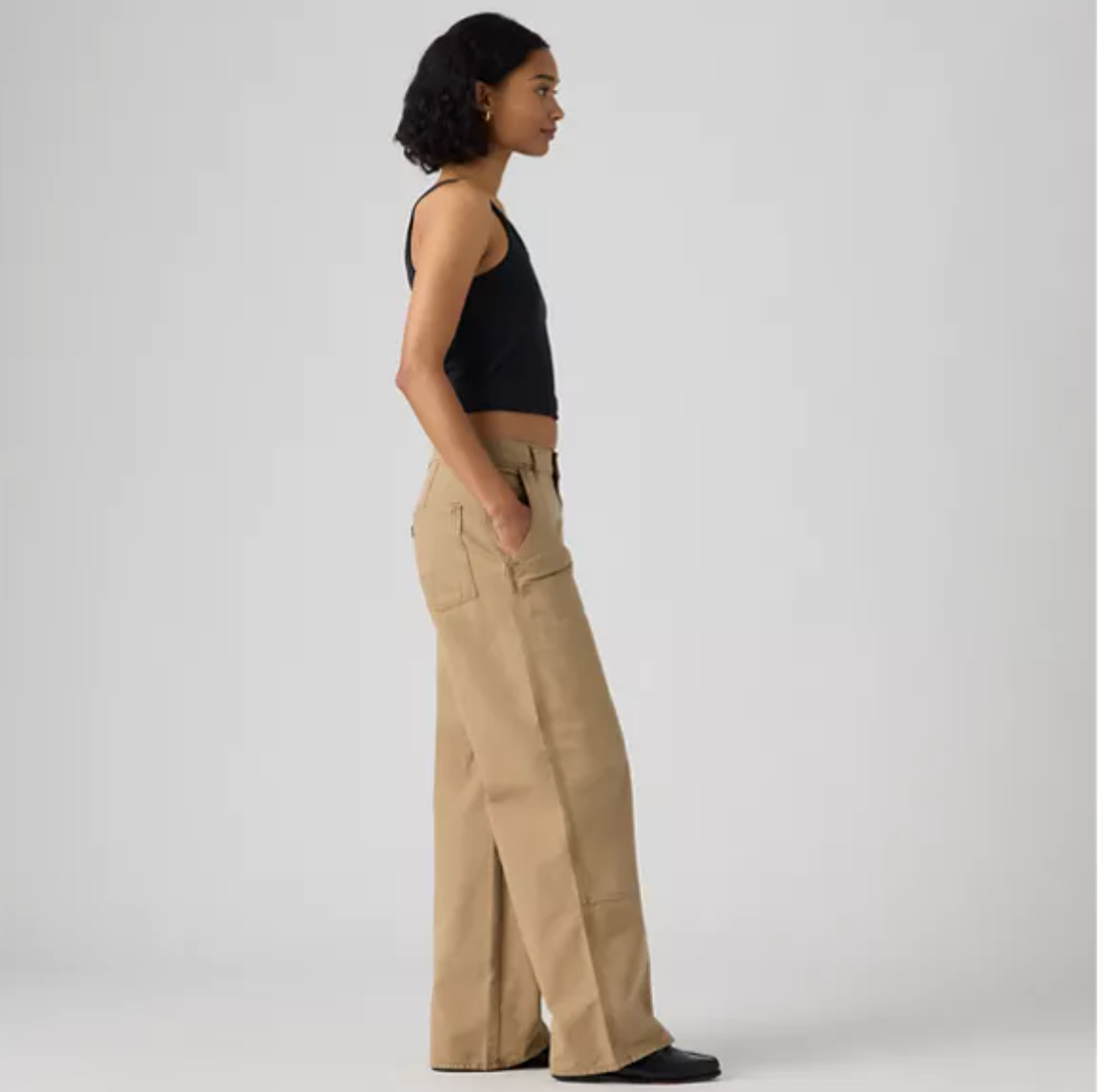 Workwear Loose Straight Pants