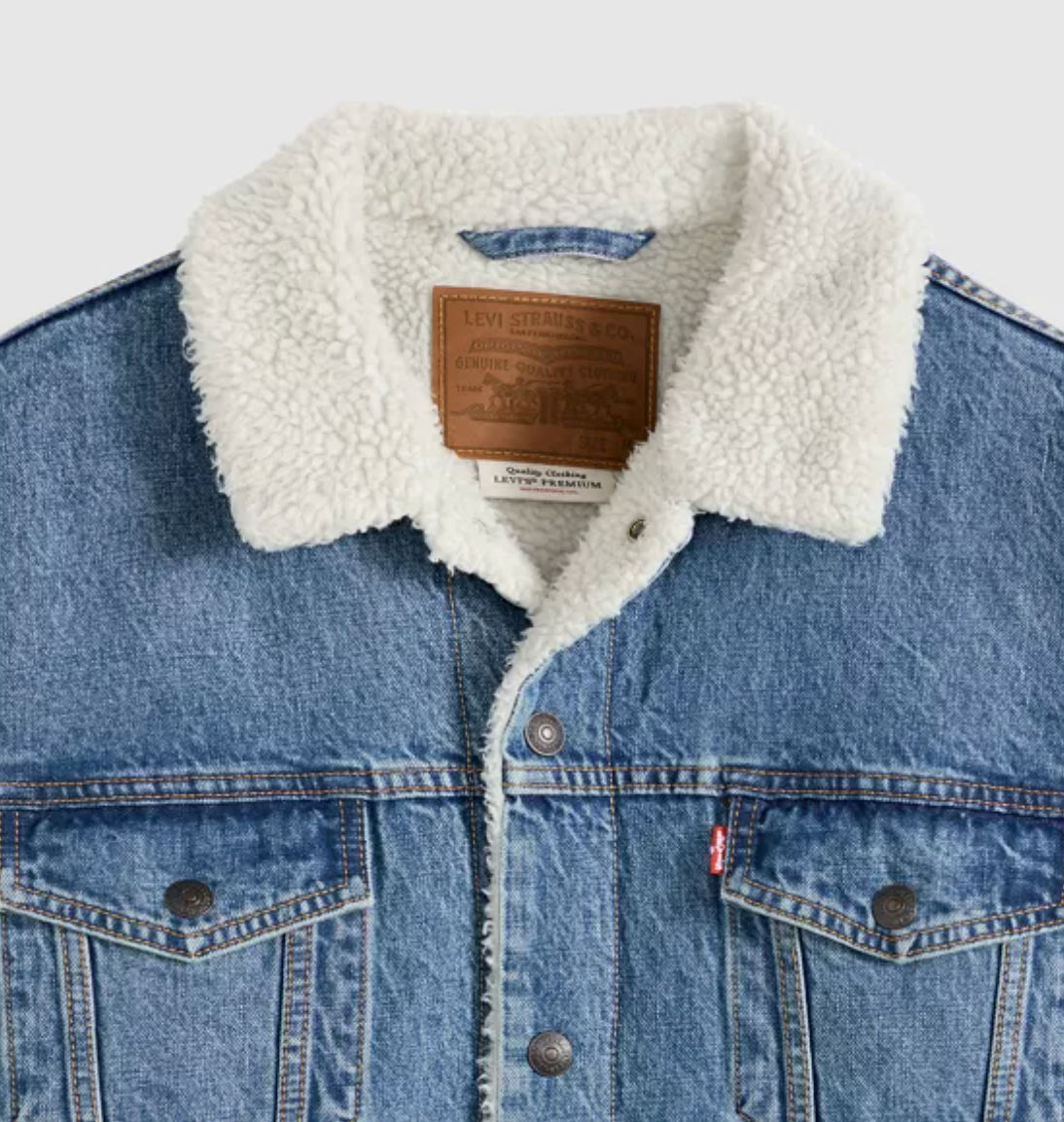 Levi's RELAXED FIT Sherpa Jacket