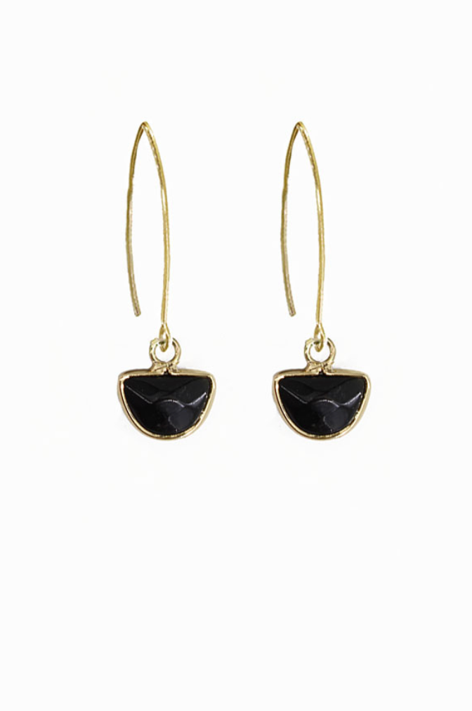 Jet Jade Moon Dangles