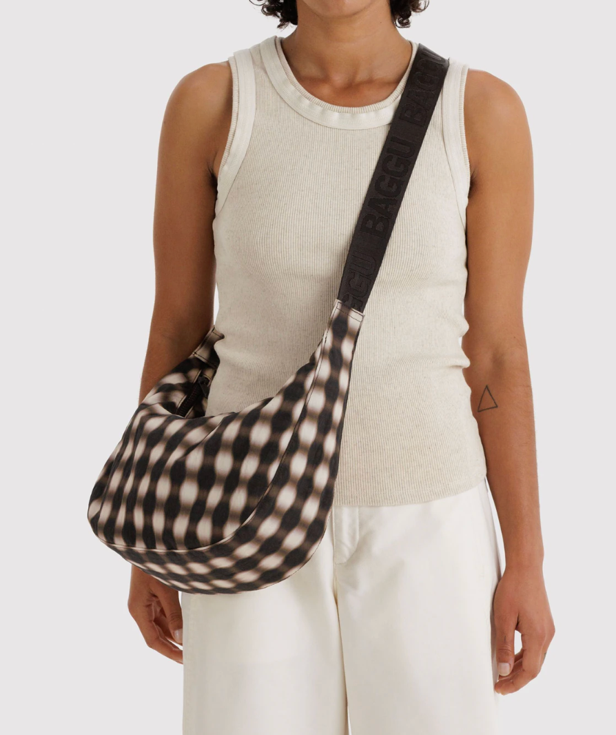 Baggu Medium Nylon Crescent Bag
