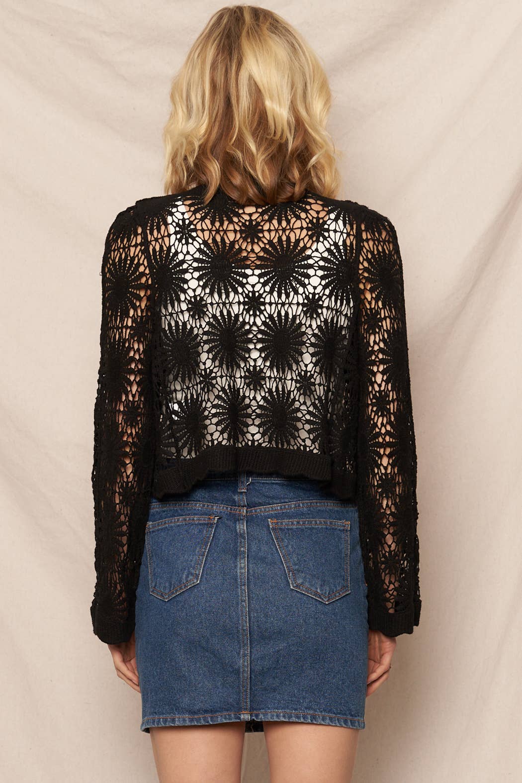 Fleur Crochet Cardigan