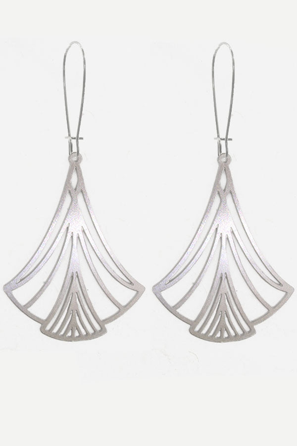 Art Deco Triangles Earrings