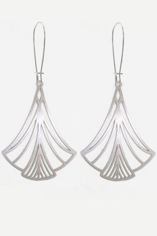 Art Deco Triangles Earrings