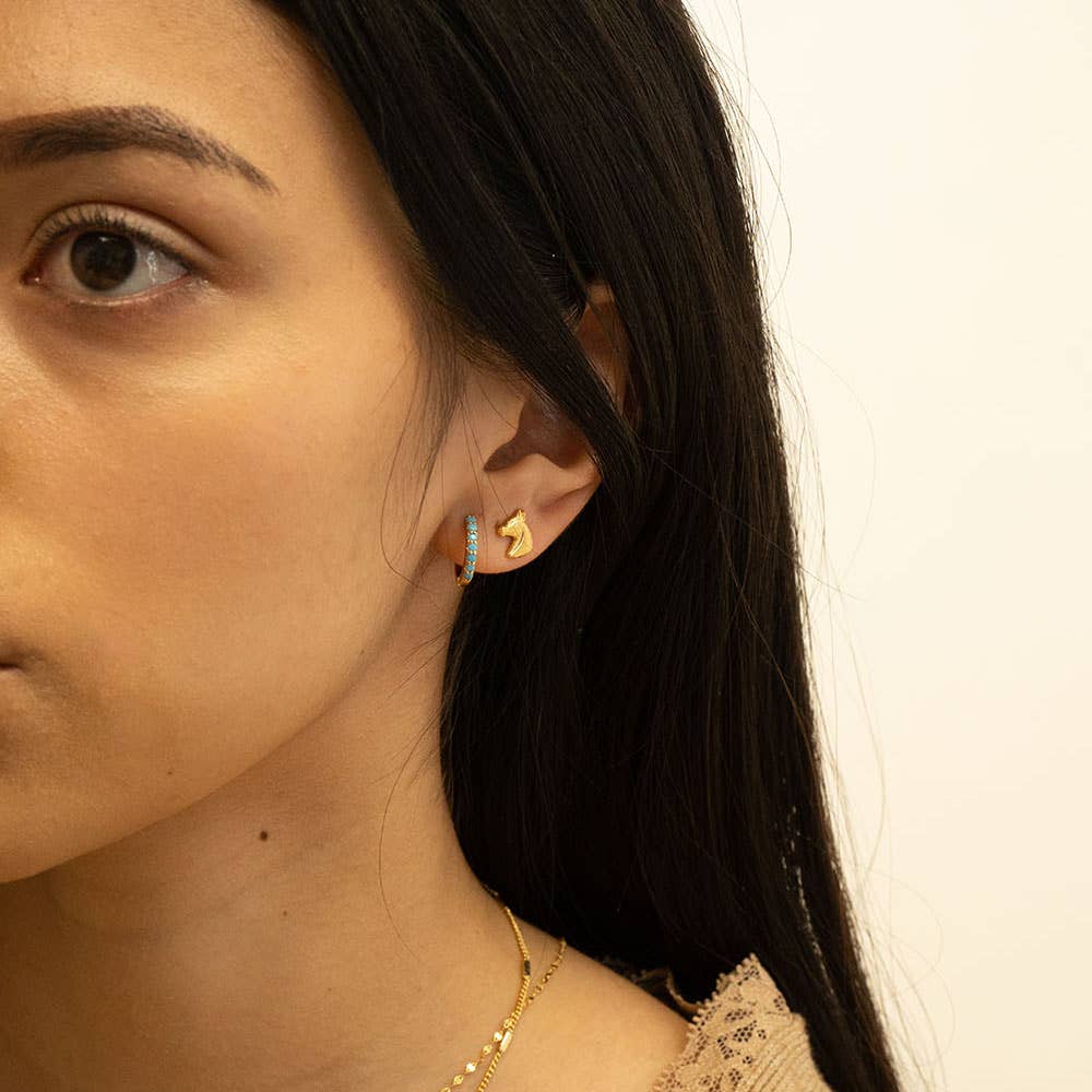 Horse Stud Earrings