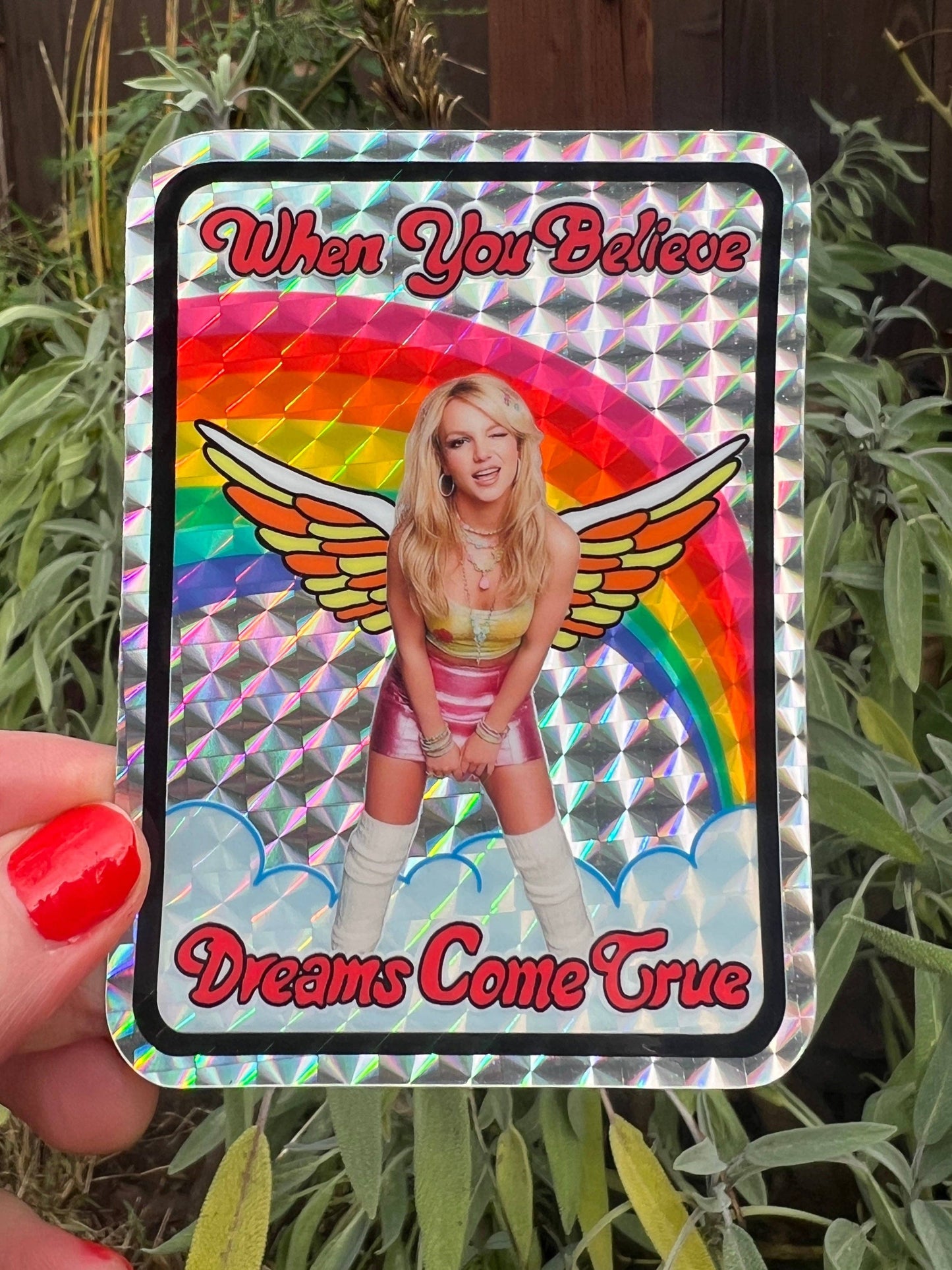 Y2K Affirmation Britney Sticker