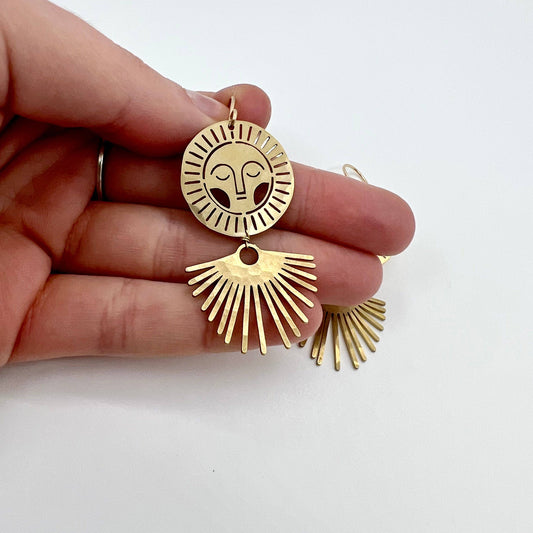 Handmade Helios Earrings
