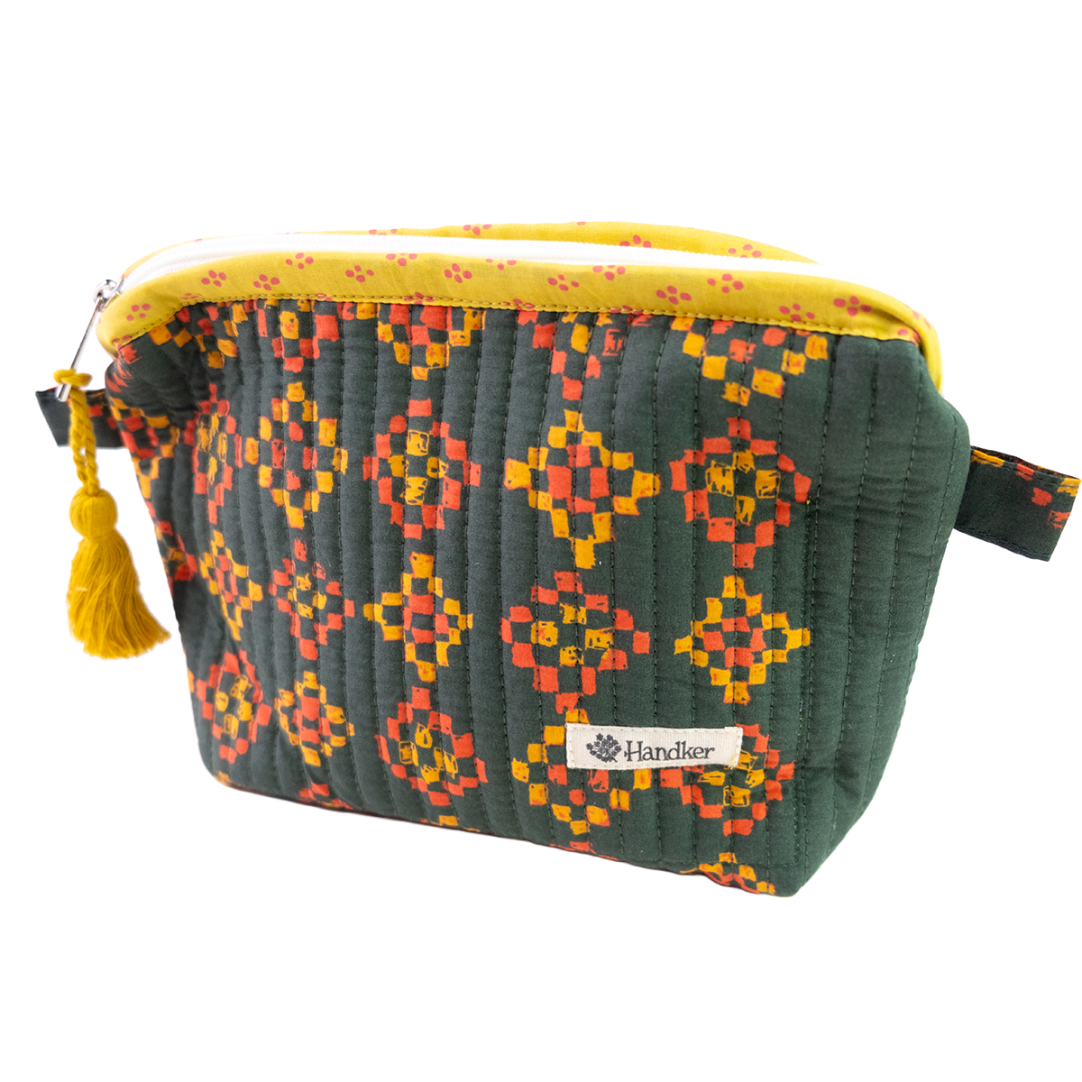 Royce Quilted Zipper Pouch