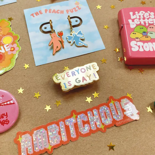 Everyone is Gay Enamel Pin