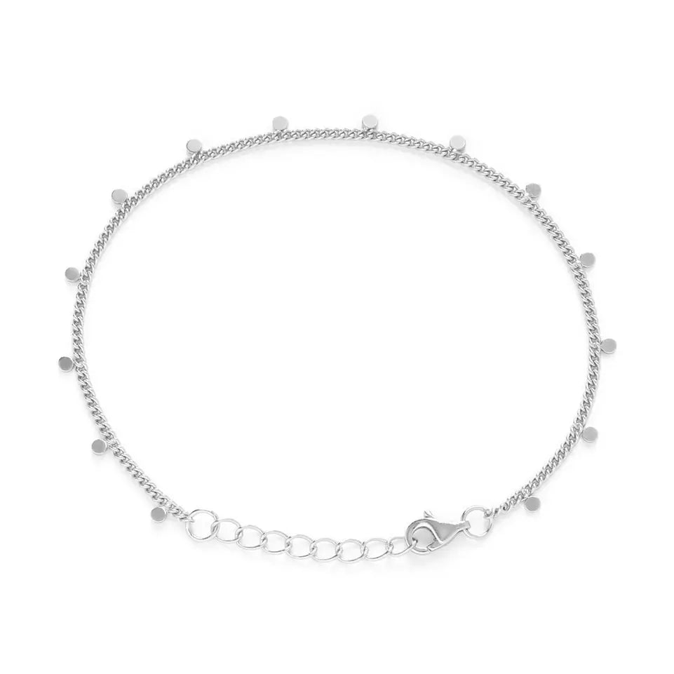 Tiny Dot Chain Bracelet