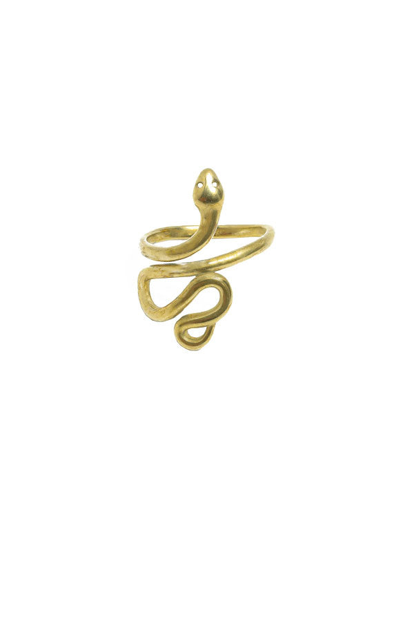 Coiled Snake Ring