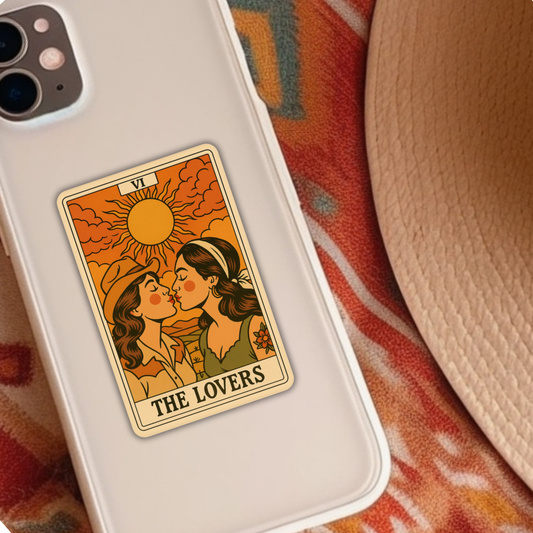 The Lovers Tarot Sticker