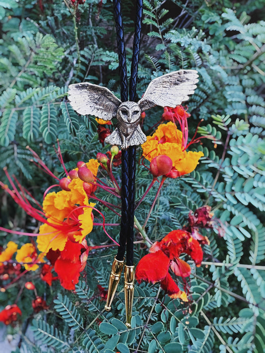Owl Bolo Tie