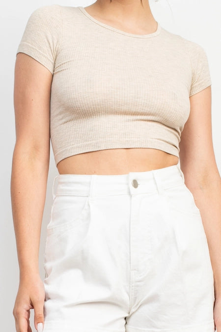 Bein' Basic Crop Top